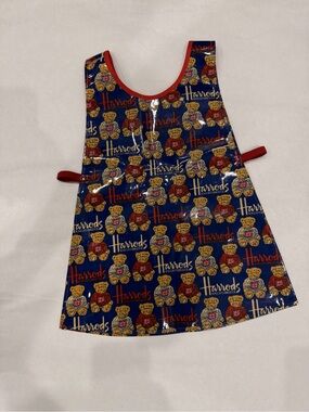Vintage Harrods Knightsbridge Children’s Vinyl Apron